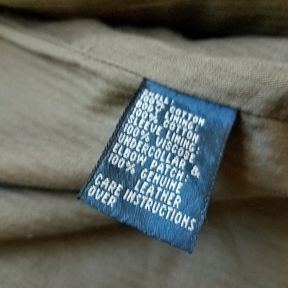 Ralph Lauren Men's Corduroy/Leather Blazer - Picture 12 of 13